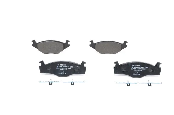 Bosch Bremsbelagsatz mit Feder