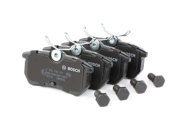 Bosch Bremsbelagsatz mit Schrauben