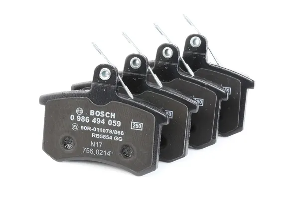 Bosch Bremsbelagsatz mit Montageanleitung