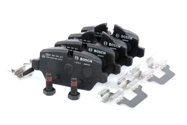 Bosch Bremsbelagsatz mit Montageanleitung
