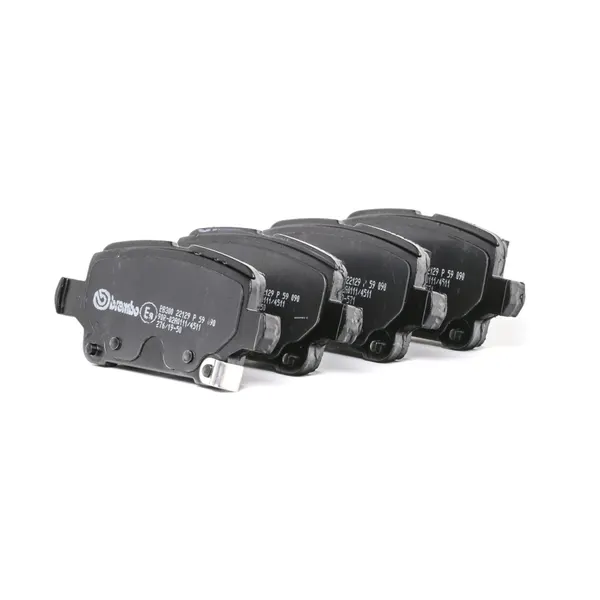 BREMBO Bremsbelagsatz PRIME LINE mit akustischer Verschleißwarnung