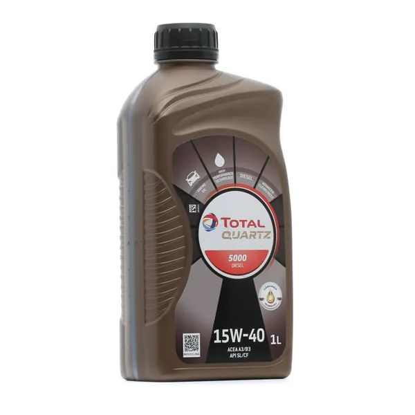 TOTAL Motoröl 15W-40, Inhalt: 1l, Mineralöl
