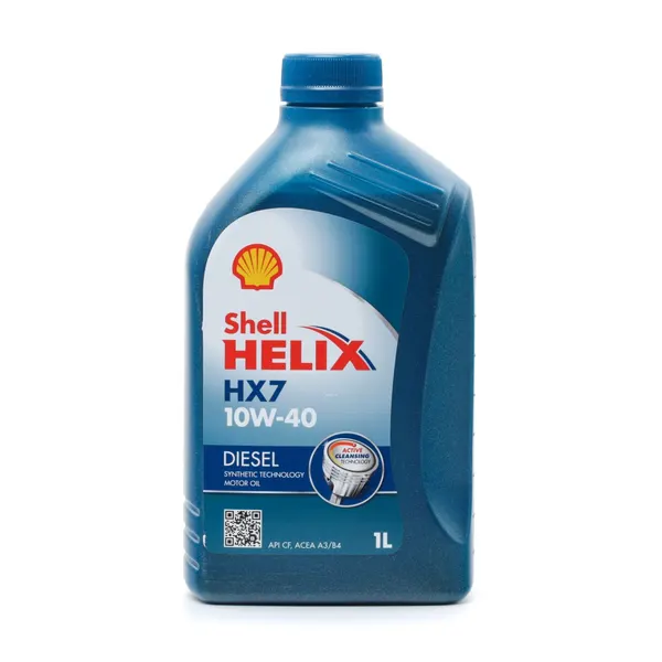 SHELL Motoröl 10W-40, Inhalt: 1l, Teilsynthetiköl