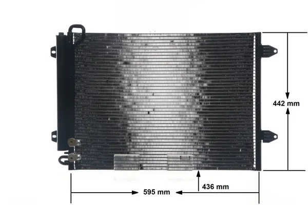 MAHLE ORIGINAL Klimakondensator BEHR mit Trockner
