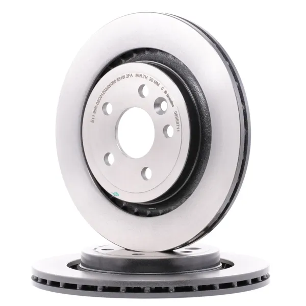 BREMBO Bremsscheibe innenbelüftet