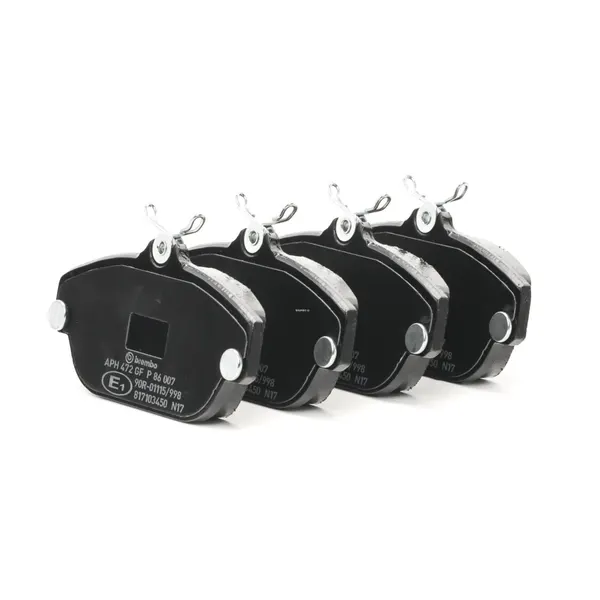 BREMBO Bremsbelagsatz PRIME LINE exkl. Verschleißwarnkontakt
