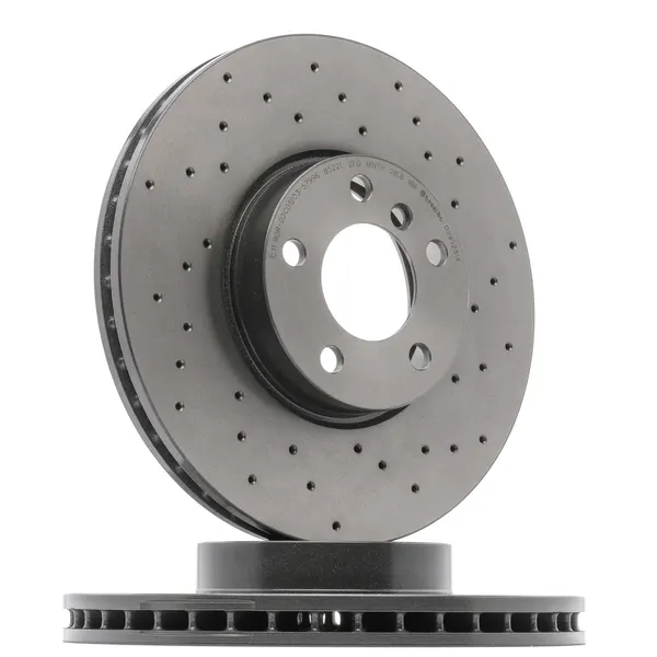 BREMBO Bremsscheibe XTRA LINE - Xtra gelocht/innenbel.