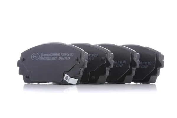 BREMBO Bremsbelagsatz PRIME LINE mit akustischer Verschleißwarnung