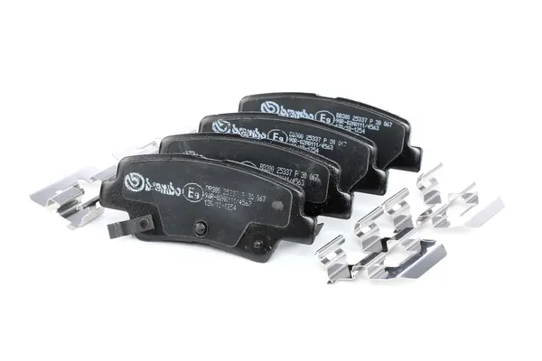 BREMBO Bremsbelagsatz PRIME LINE mit akustischer Verschleißwarnung