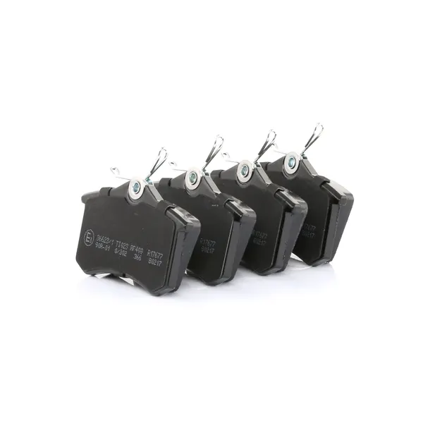 A.B.S. Bremsbelagsatz ohne integrierten Verschleißsensor