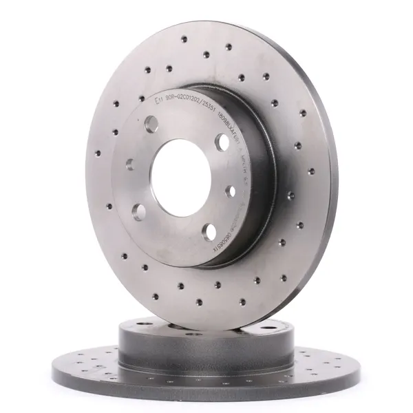 BREMBO Bremsscheibe gelocht