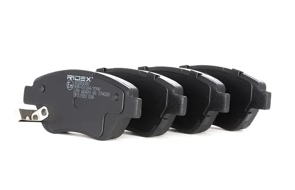 RIDEX Bremsbelagsatz Vorderachse