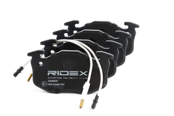 RIDEX Bremsbelagsatz Vorderachse