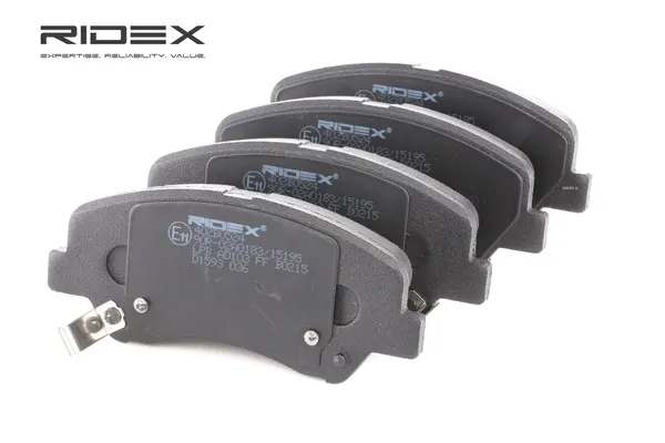 RIDEX Bremsbelagsatz Vorderachse