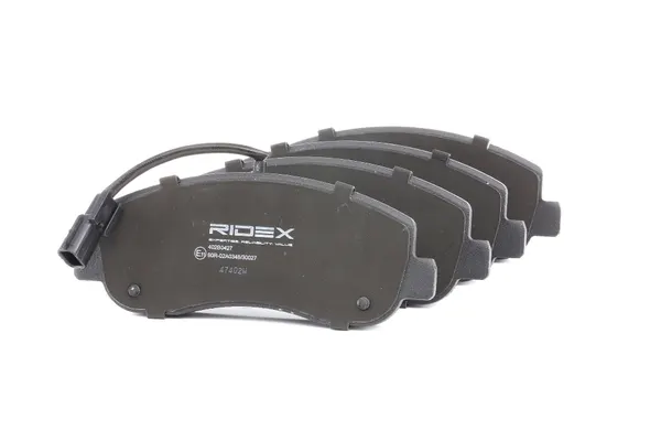 RIDEX Bremsbelagsatz Vorderachse