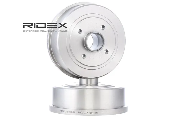RIDEX Bremstrommel Hinterachse