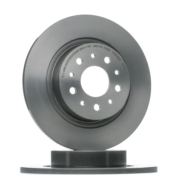 BREMBO Bremsscheibe voll