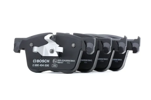 Bosch Bremsbelagsatz mit Anti-Quietsch-Blech