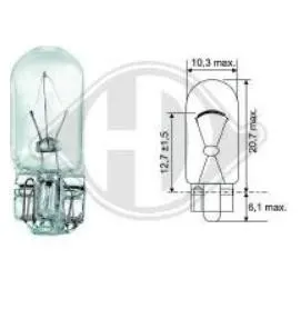 DIEDERICHS Glühlampe, Blinkleuchte W5W