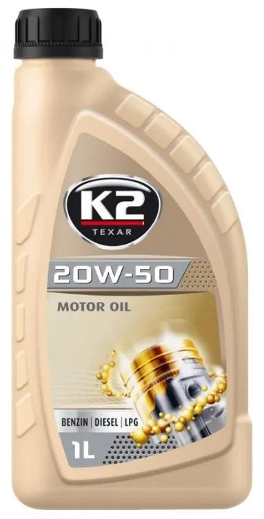 K2 Motoröl 20W-50, Inhalt: 1l, Mineralöl