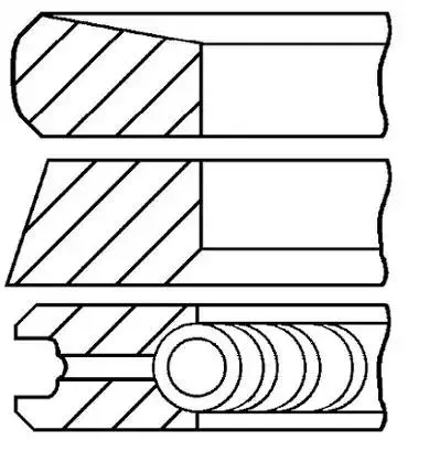 GOETZE ENGINE Kolbenringsatz Zyl.Bohr.: 84mm
