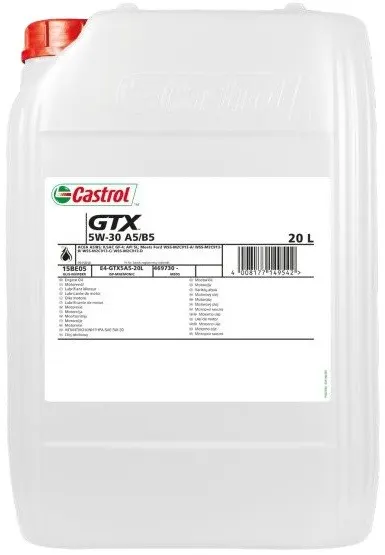 Castrol Motoröl Castrol GTX 5W-30 A5/B5 Inhalt: 20l
