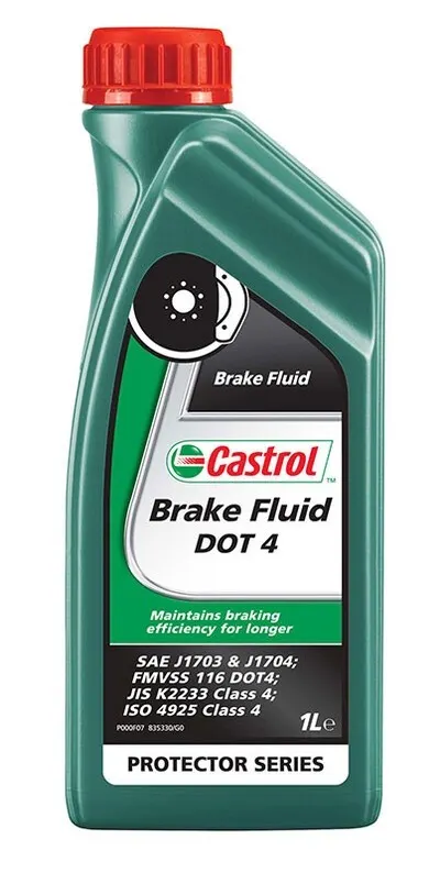 Castrol Bremsflüssigkeit Castrol Brake Fluid DOT 4 Inhalt: 1l