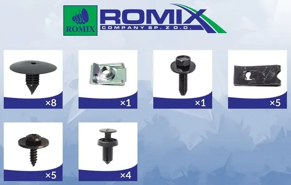 ROMIX Innenkotflügel innen