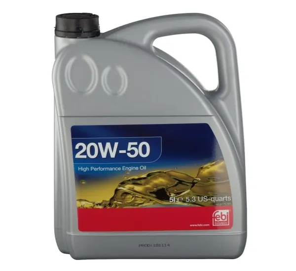 FEBI BILSTEIN Motoröl 20W-50, Inhalt: 5l, Mineralöl