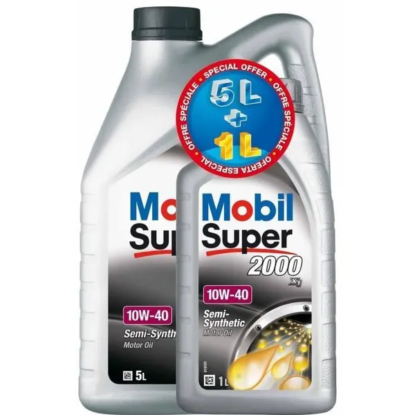 MOBIL Motoröl 10W-40, Inhalt: 6l