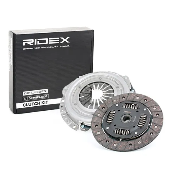 RIDEX Kupplungssatz mit Kupplungsdruckplatte
