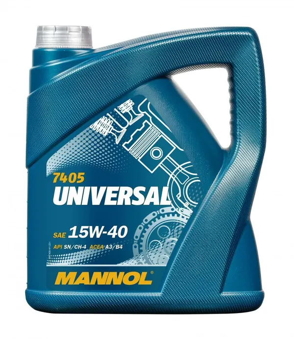 MANNOL Motoröl 15W-40, Inhalt: 4l, Mineralöl