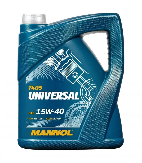 MANNOL Motoröl 15W-40, Inhalt: 5l, Mineralöl