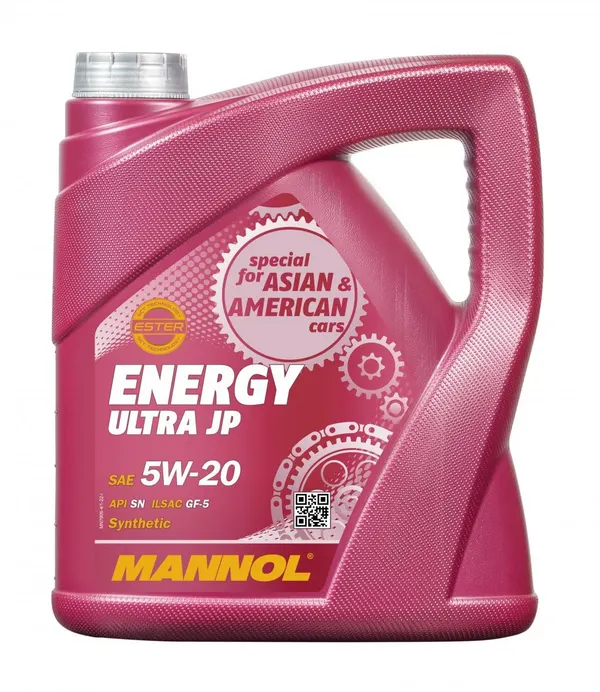 MANNOL Motoröl 5W-20, Inhalt: 4l, Synthetiköl