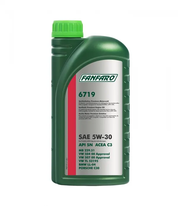 FANFARO Motoröl 5W-30, Inhalt: 1l