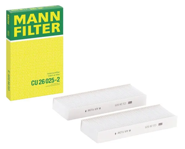 MANN-FILTER Innenraumfilter Partikelfilter