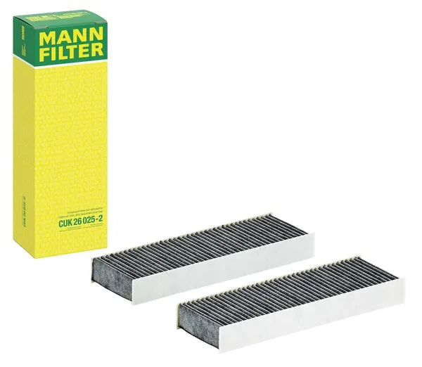MANN-FILTER Innenraumfilter Aktivkohlefilter