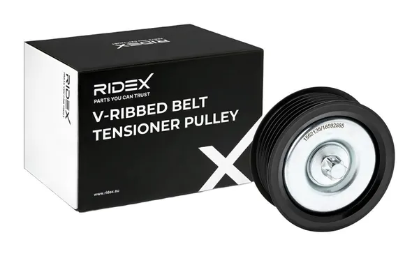 RIDEX Spannrolle mit Rillen