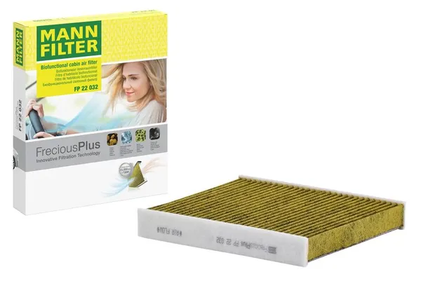 MANN-FILTER Innenraumfilter FreciousPlus Aktivkohlefilter