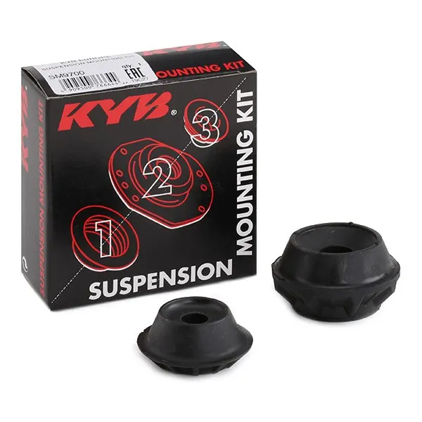 KYB Reparatursatz, Federbeinstützlager Suspension Mounting Kit Hinterachse