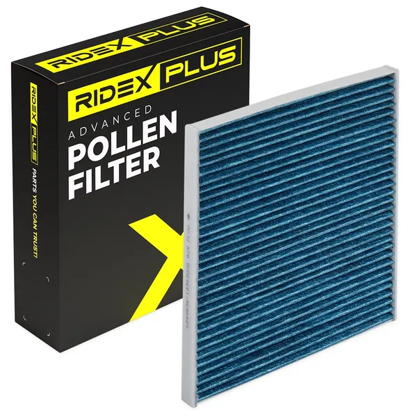 RIDEX PLUS Innenraumfilter mit antibakterieller Wirkung