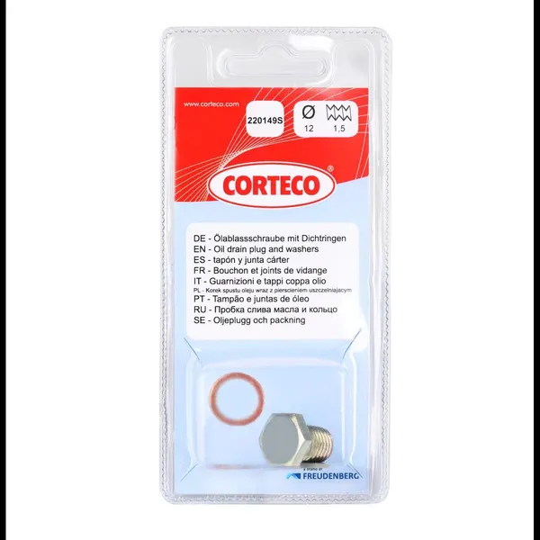 CORTECO Ölablaßschraube M 12 x 1,50 x 16