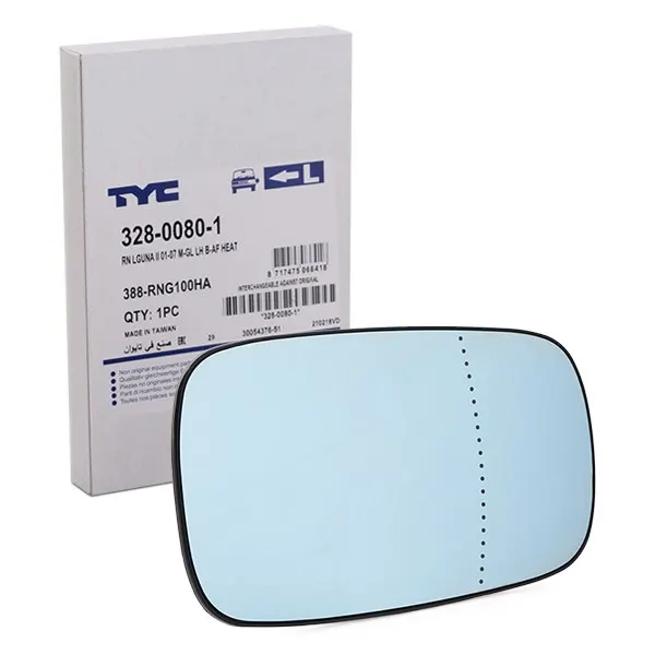 TYC Außenspiegelglas links