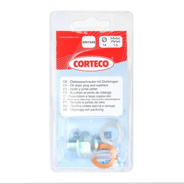 CORTECO Ölablaßschraube M 14 x 1,5 x 14