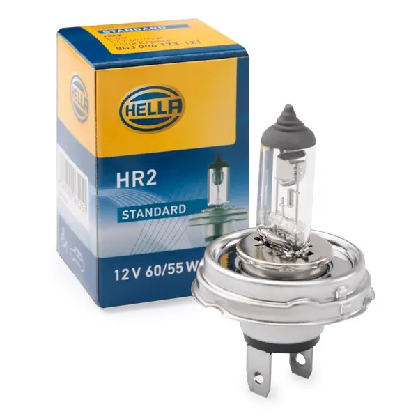 HELLA Glühlampe, Fernscheinwerfer STANDARD R2 (Bilux)