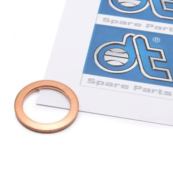 DT Spare Parts Dichtring Ölablaßschraube Kupfer