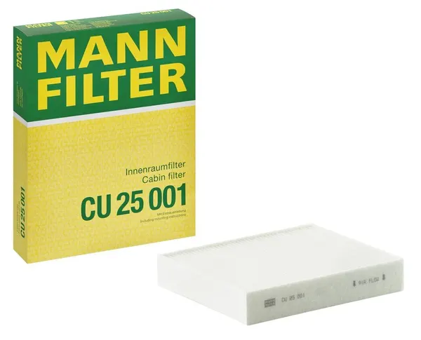 MANN-FILTER Innenraumfilter Partikelfilter