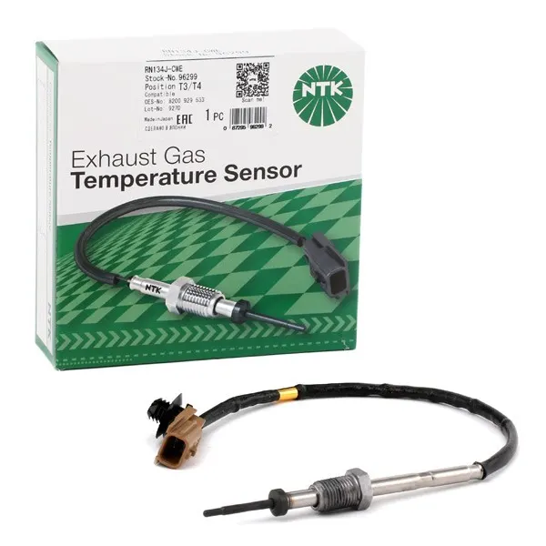 NGK Sensor, Abgastemperatur