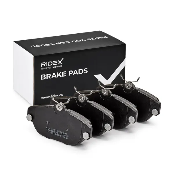 RIDEX Bremsbelagsatz Vorderachse