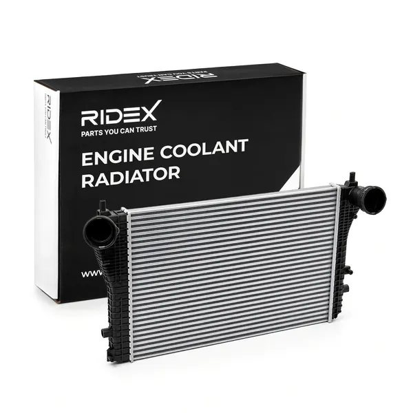 RIDEX Ladeluftkühler Netzmaße: 615x406.6x32